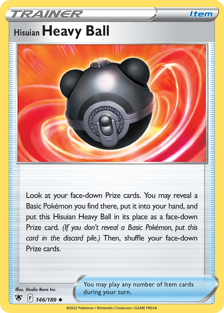 Hisuian Heavy Ball swsh10-146 Uncommon from Astral Radiance Set