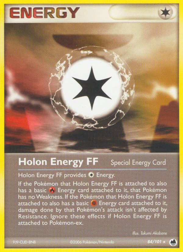 Holon Energy FF ex15-84 Rare from Dragon Frontiers Set