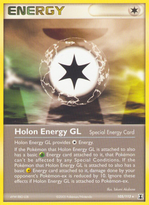 Holon Energy GL ex11-105 Rare from Delta Species Set