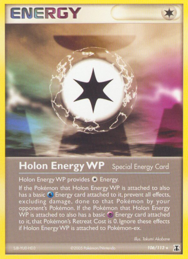 Holon Energy WP ex11-106 Rare from Delta Species Set