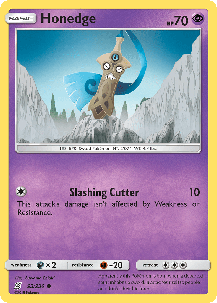 Honedge sm11-93 Common from Unified Minds Set