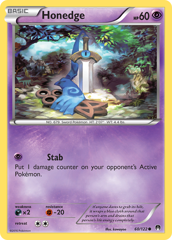 Honedge xy9-60 Common from BREAKpoint Set