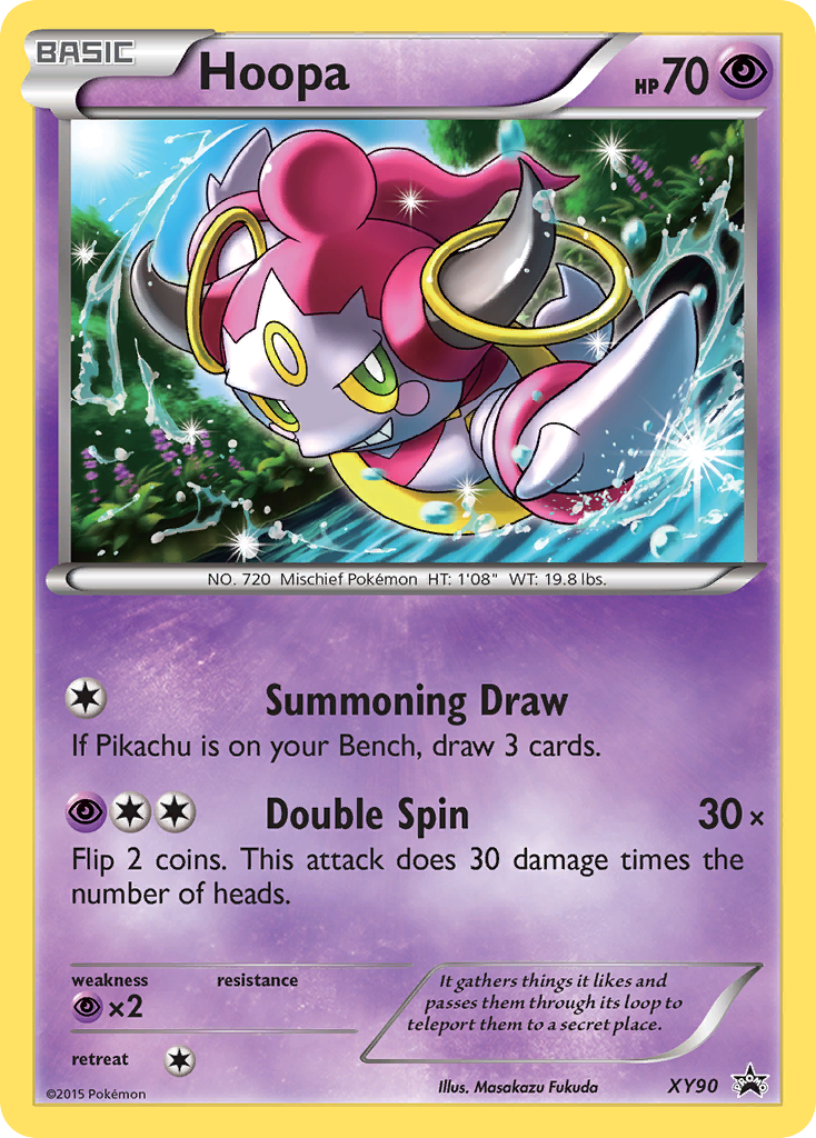 Hoopa xyp-XY90 Promo from XY Black Star Promos Set