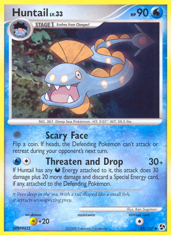 Huntail dp4-42 Uncommon from Great Encounters Set