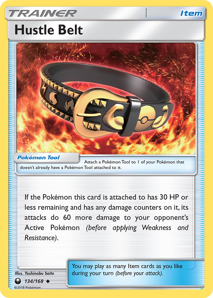 Hustle Belt sm7-134 Uncommon from Celestial Storm Set