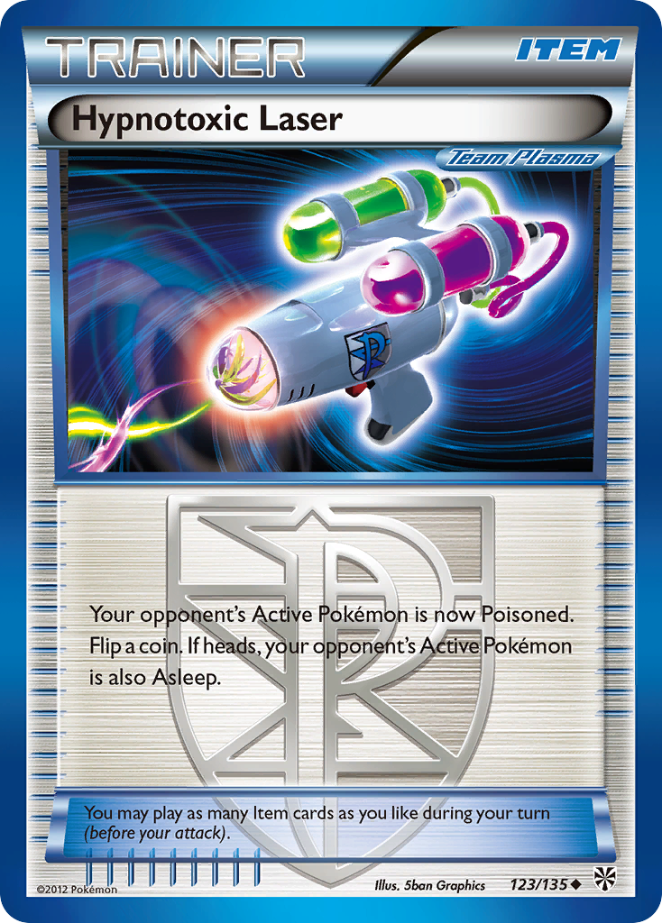 Hypnotoxic Laser bw8-123 Uncommon from Plasma Storm Set
