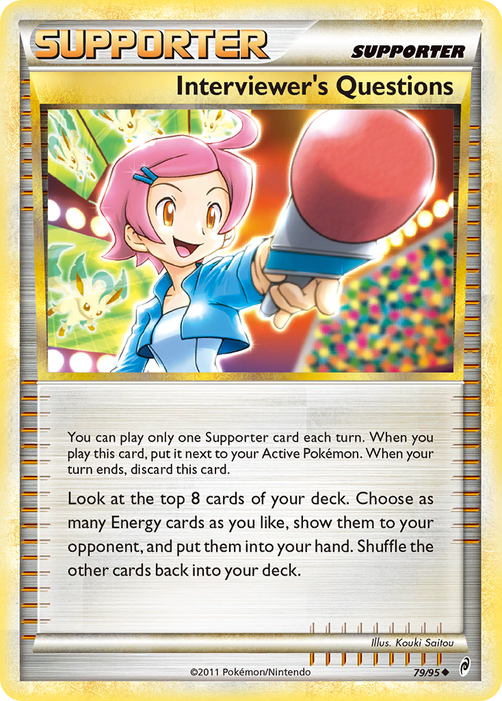 Interviewer’s Questions col1-79 Uncommon from Call of Legends Set