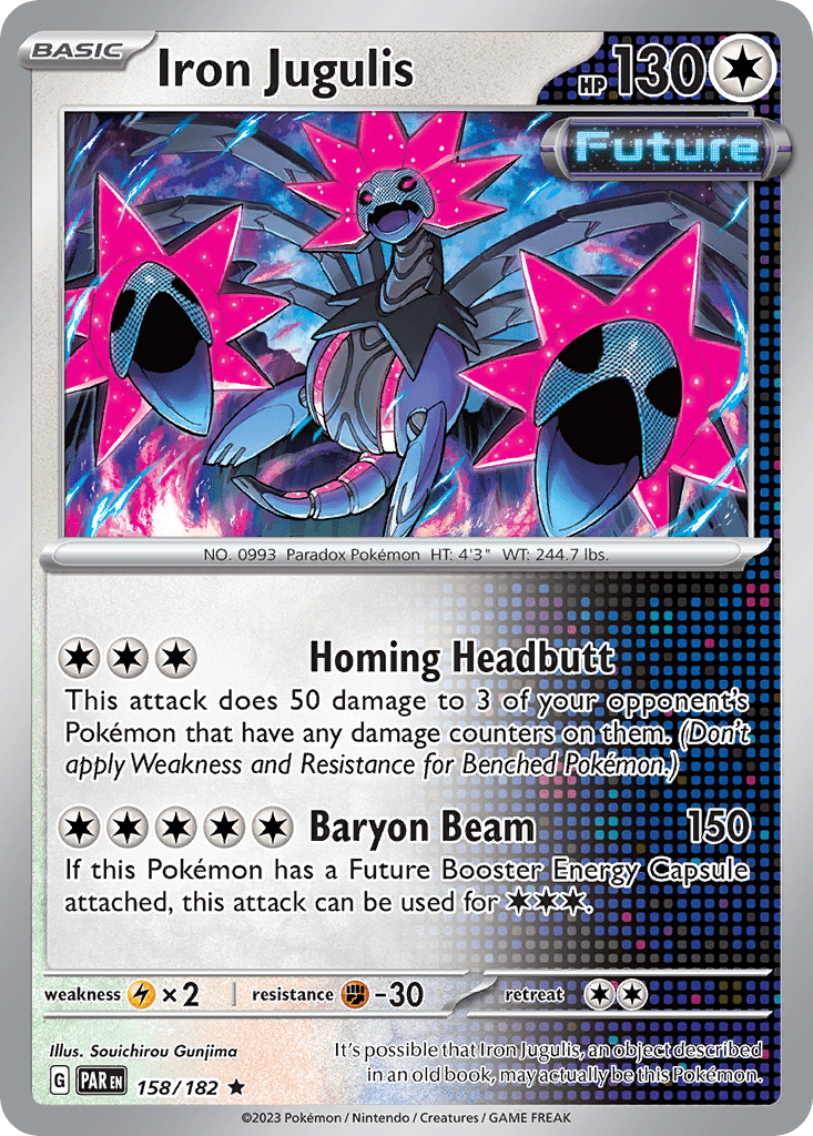 Iron Jugulis sv4-158 Rare from Paradox Rift Set