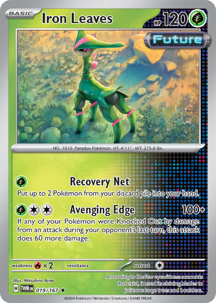Iron Leaves sv6-19 Rare from Twilight Masquerade Set