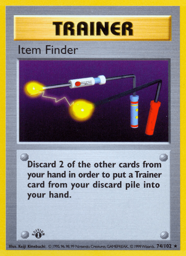 Item Finder base1-74 Rare from Base Set