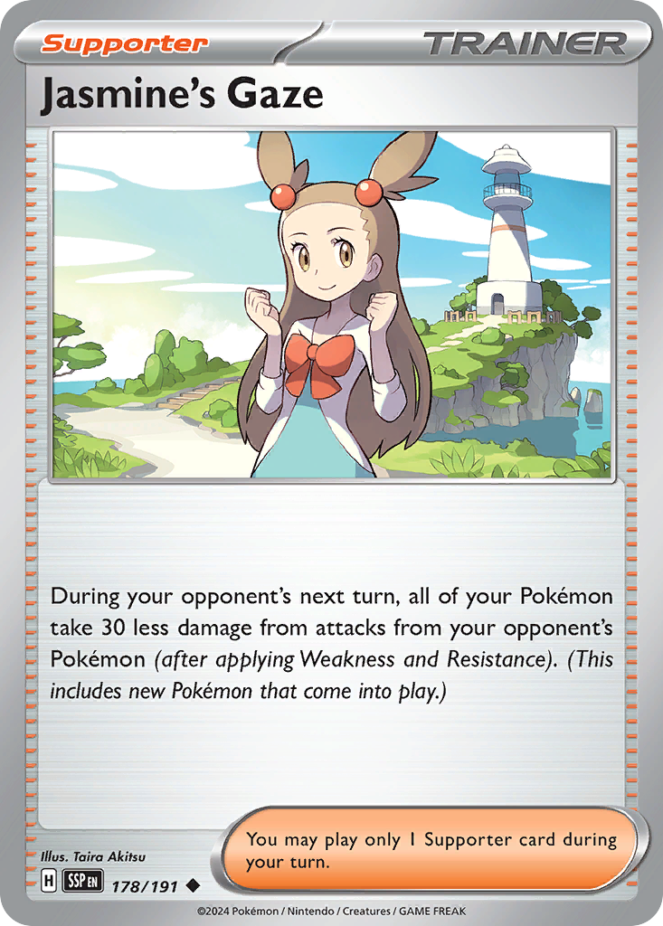 Jasmine’s Gaze sv8-178 Uncommon from Surging Sparks Set
