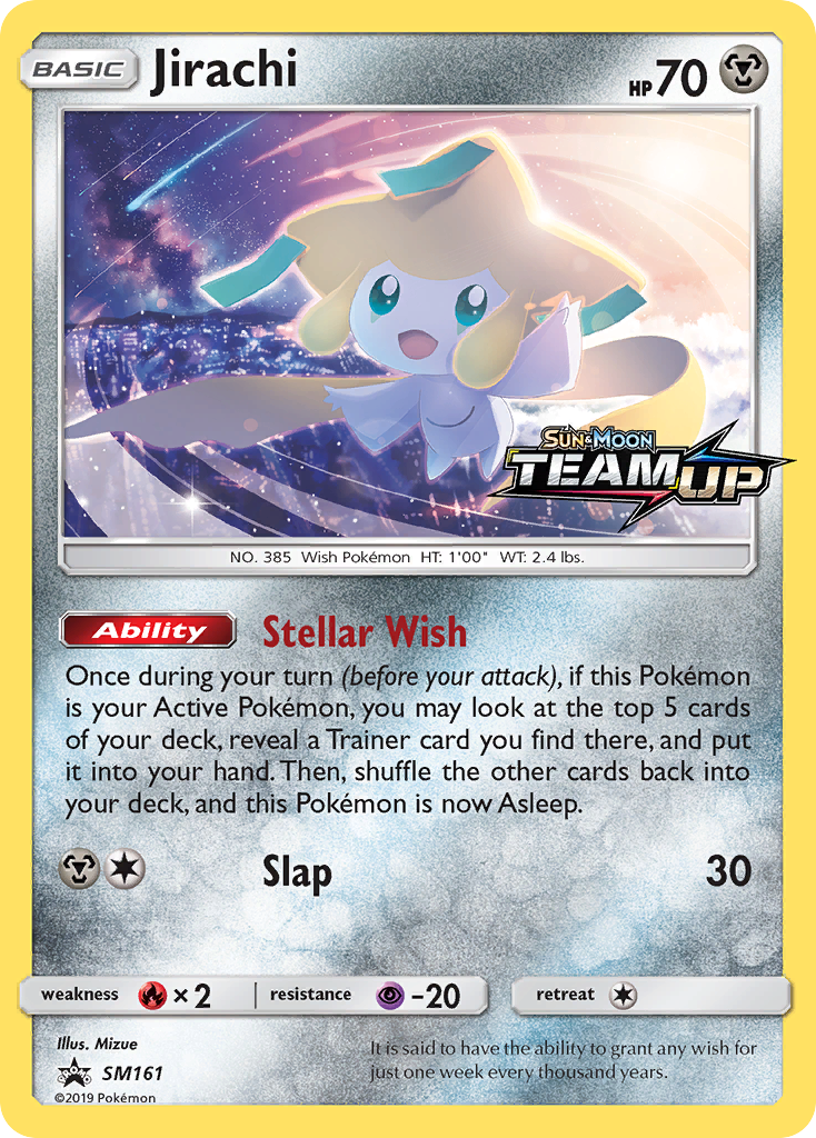 Jirachi smp-SM161 Promo from SM Black Star Promos Set