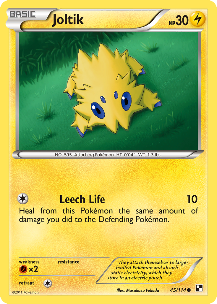 Joltik bw1-45 Common from Black & White Set