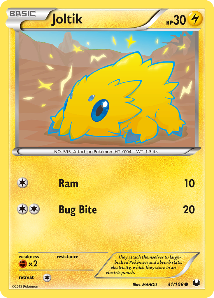 Joltik bw5-41 Common from Dark Explorers Set