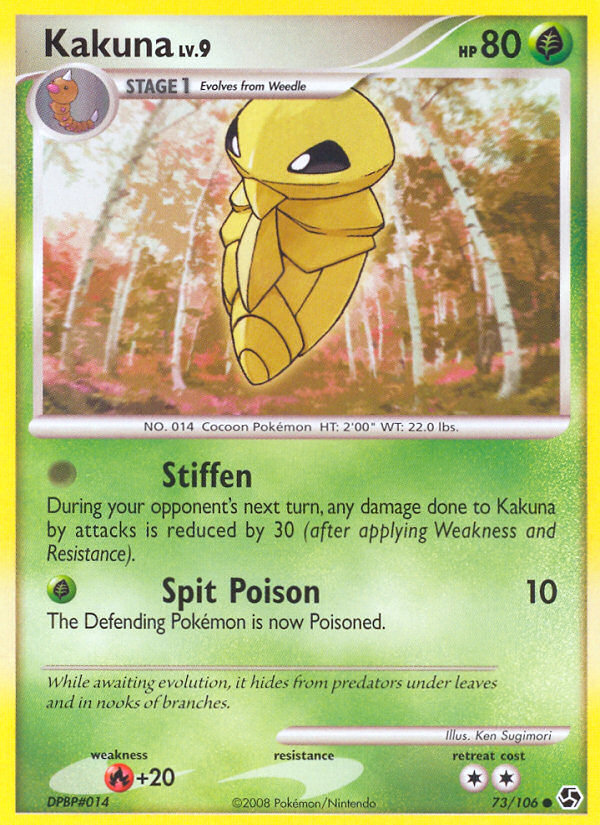 Kakuna dp4-73 Common from Great Encounters Set