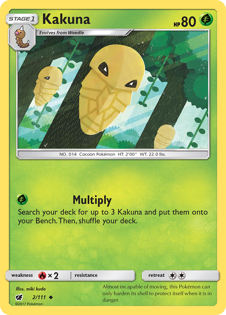 Kakuna sm4-2 Uncommon from Crimson Invasion Set