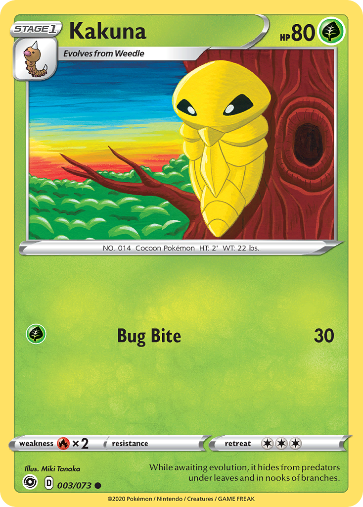 Kakuna swsh35-3 Common from Champion's Path Set