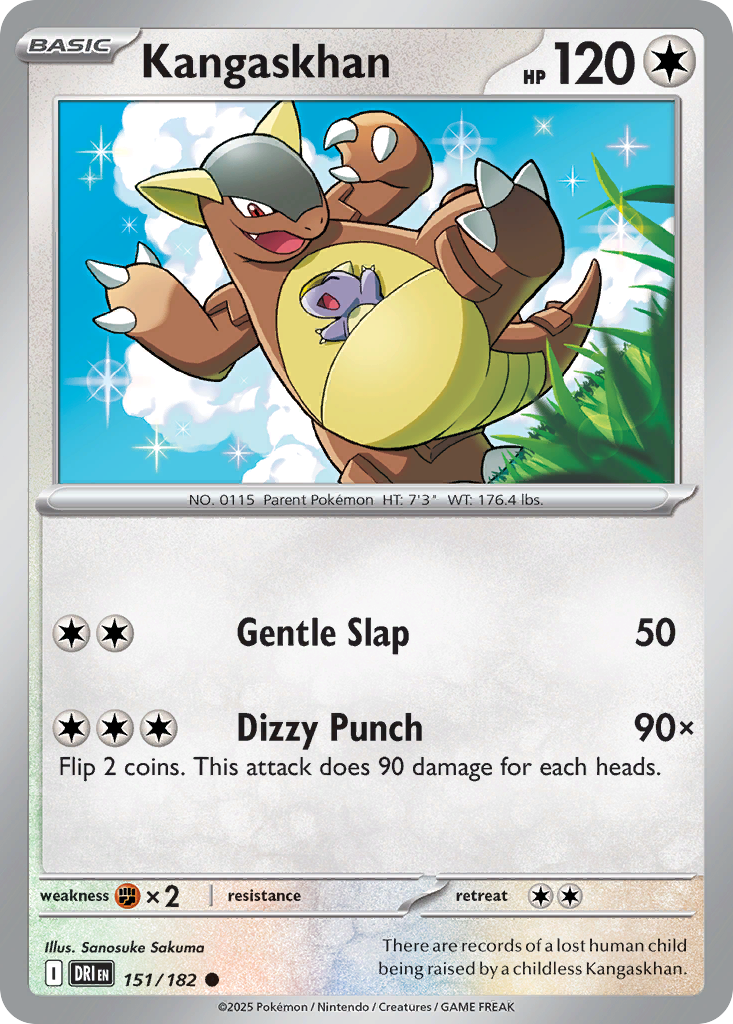 Kangaskhan sv10-151 Common from Destined Rivals Set