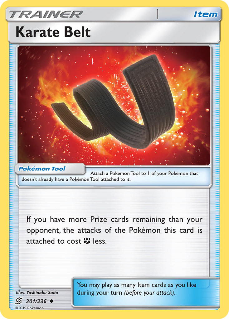 Karate Belt sm11-201 Uncommon from Unified Minds Set