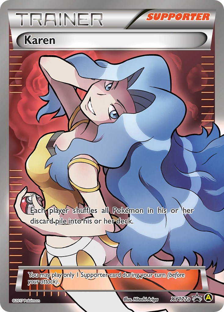 Karen xyp-XY177a Promo from XY Black Star Promos Set