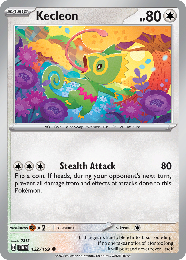 Kecleon sv9-122 Common from Journey Together Set