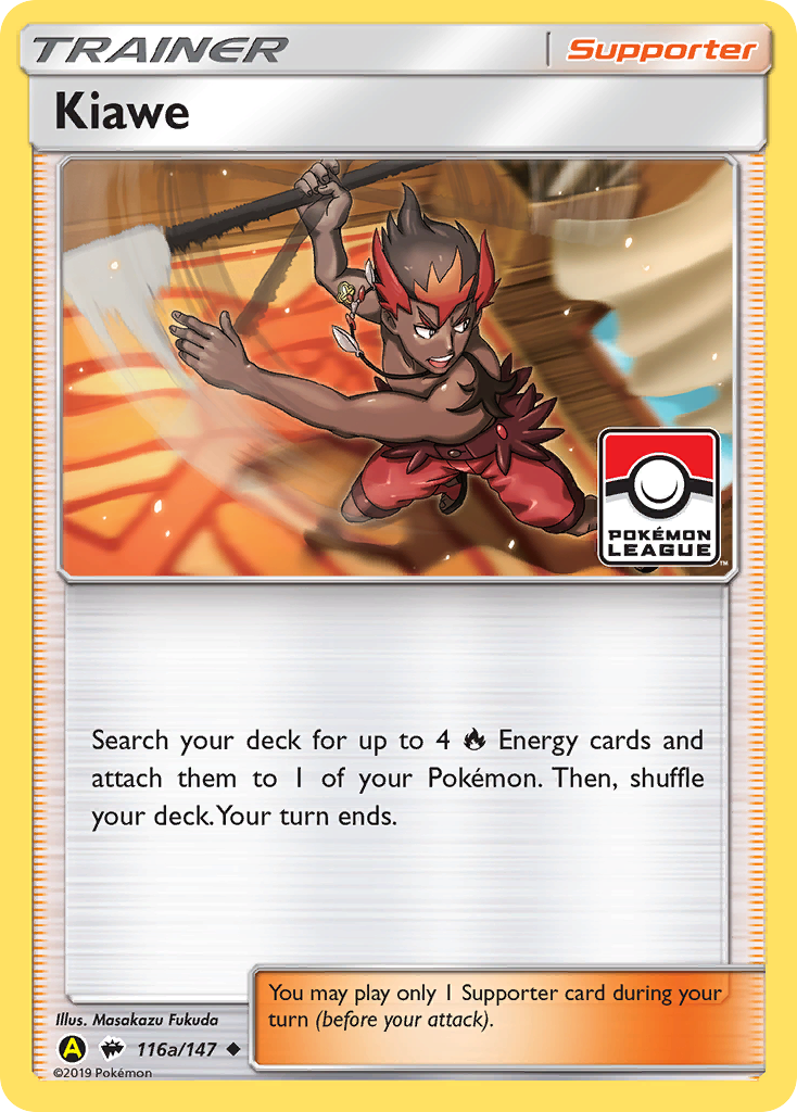 Kiawe sm3-116a Uncommon from Burning Shadows Set