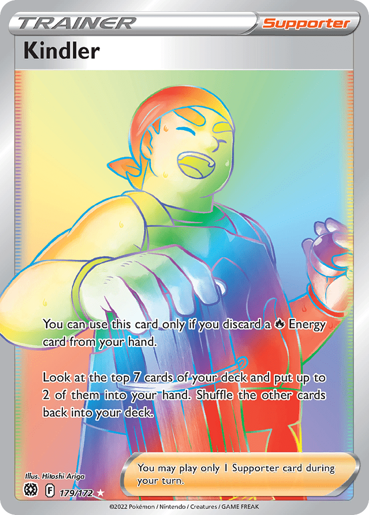 Kindler swsh9-179 Rare Rainbow from Brilliant Stars Set