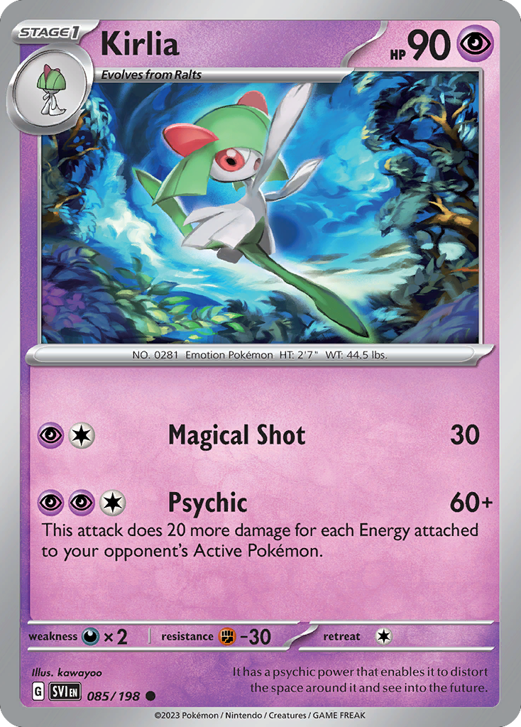 Kirlia sv1-85 Common from Scarlet & Violet Set