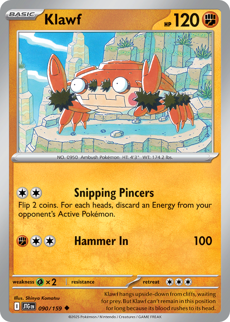 Klawf sv9-90 Uncommon from Journey Together Set
