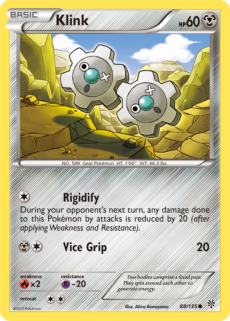 Klink bw8-88 Common from Plasma Storm Set