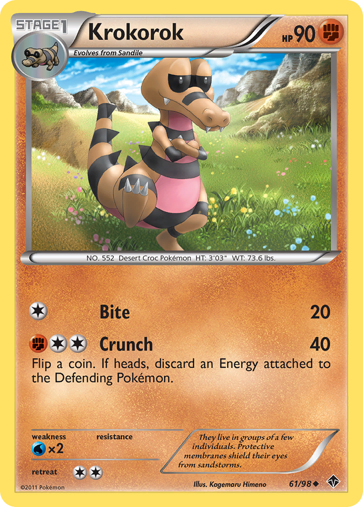 Krokorok bw2-61 Uncommon from Emerging Powers Set