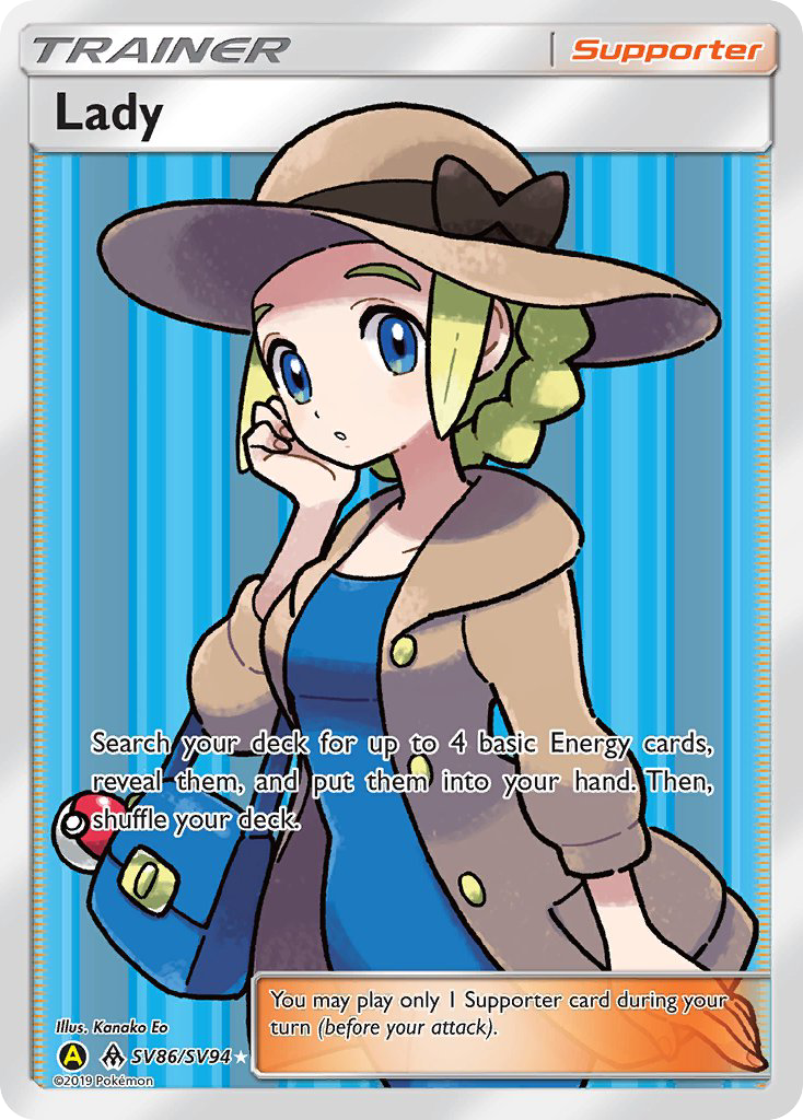 Lady sma-SV86 Rare Ultra from Hidden Fates Shiny Vault Set