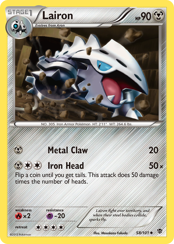 Lairon bw10-58 Uncommon from Plasma Blast Set