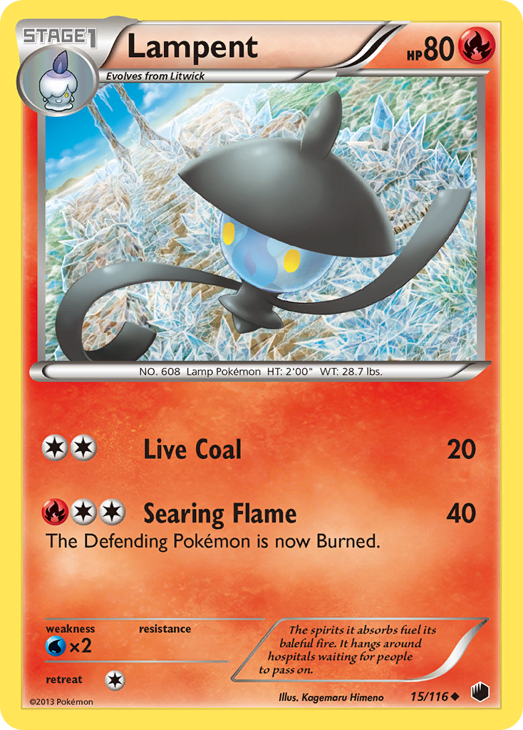 Lampent bw9-15 Uncommon from Plasma Freeze Set