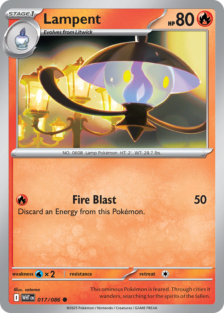 Lampent rsv10pt5-17 Common from White Flare Set