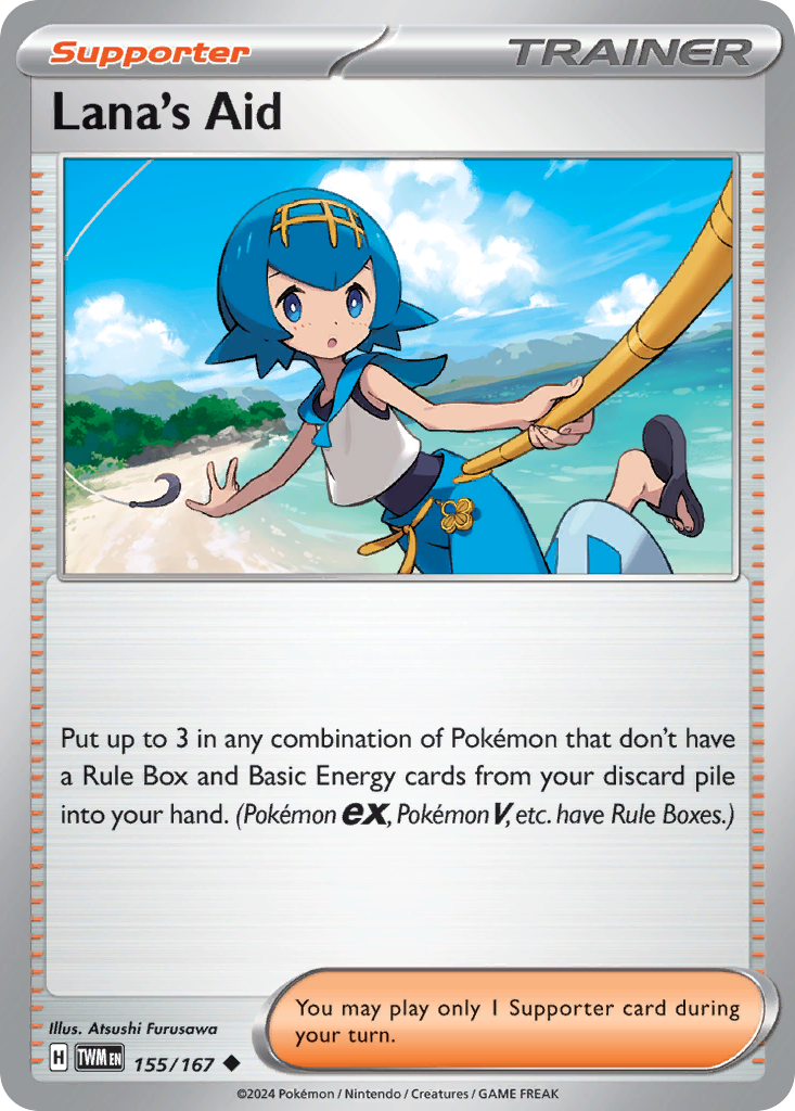 Lana’s Aid sv6-155 Uncommon from Twilight Masquerade Set