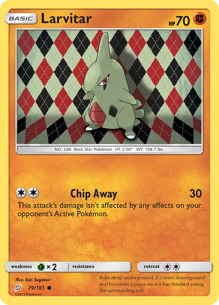 Larvitar sm9-79 Common from Team Up Set