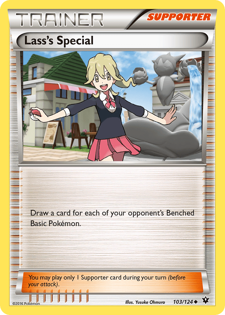 Lass’s Special xy10-103 Uncommon from Fates Collide Set