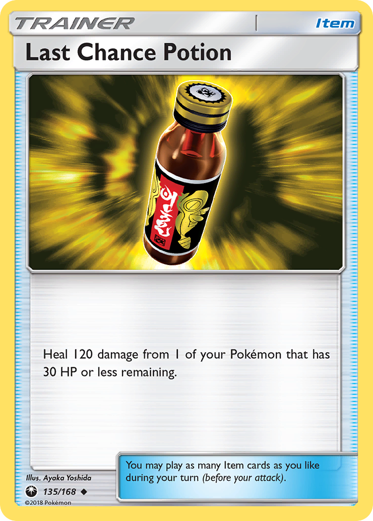Last Chance Potion sm7-135 Uncommon from Celestial Storm Set
