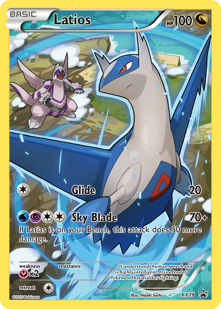 Latios xyp-XY79 Promo from XY Black Star Promos Set