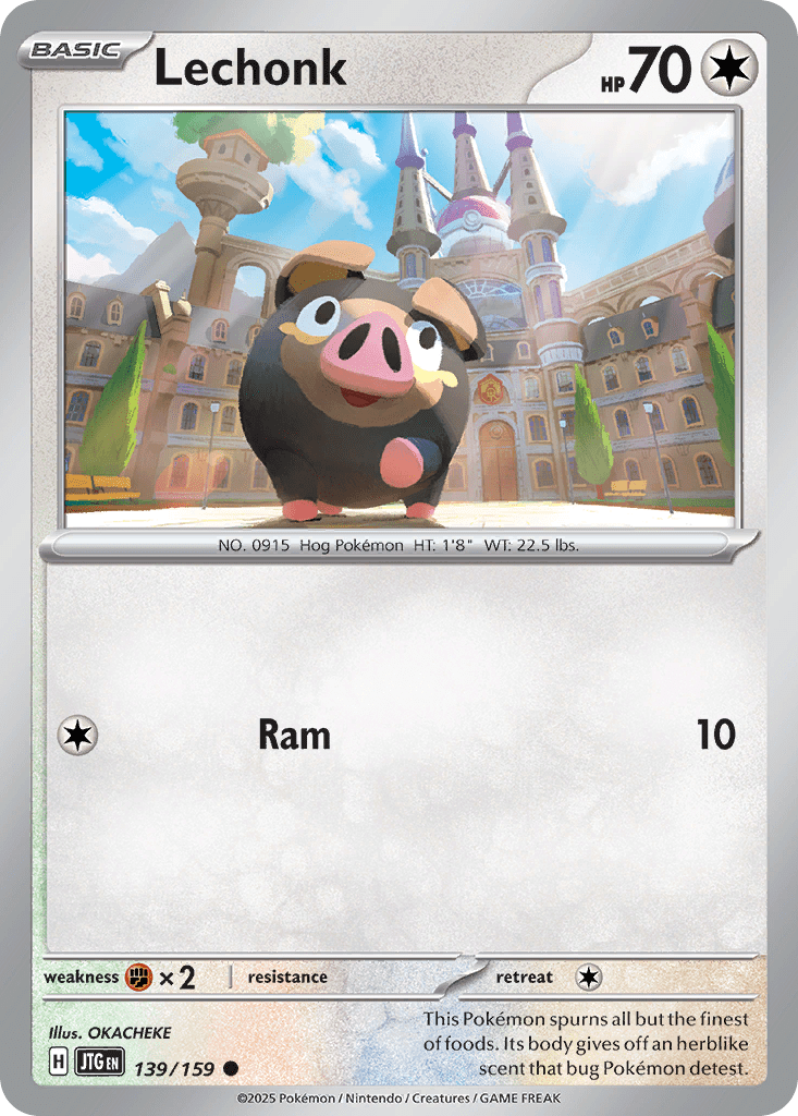 Lechonk sv9-139 Common from Journey Together Set