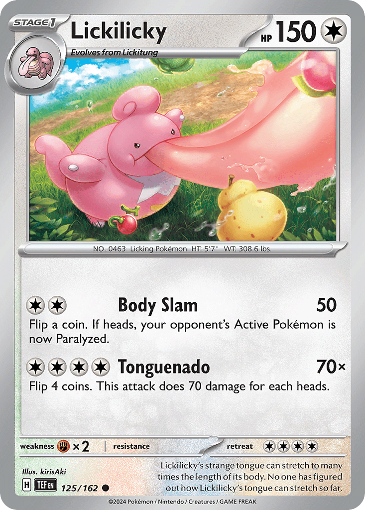 Lickilicky sv5-125 Common from Temporal Forces Set