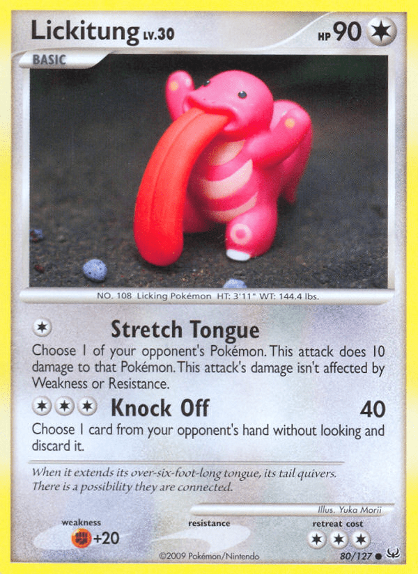 Lickitung pl1-80 Common from Platinum Set