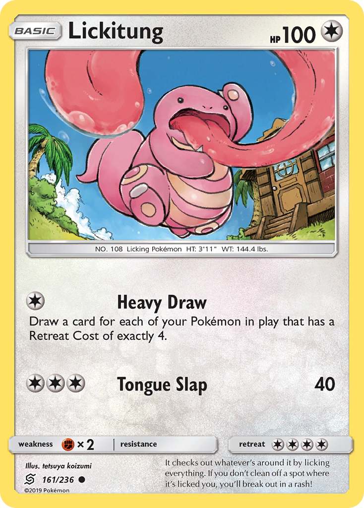 Lickitung sm11-161 Common from Unified Minds Set