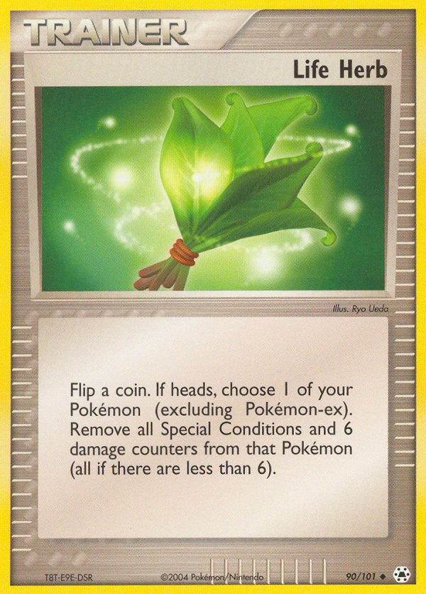 Life Herb ex5-90 Uncommon from Hidden Legends Set