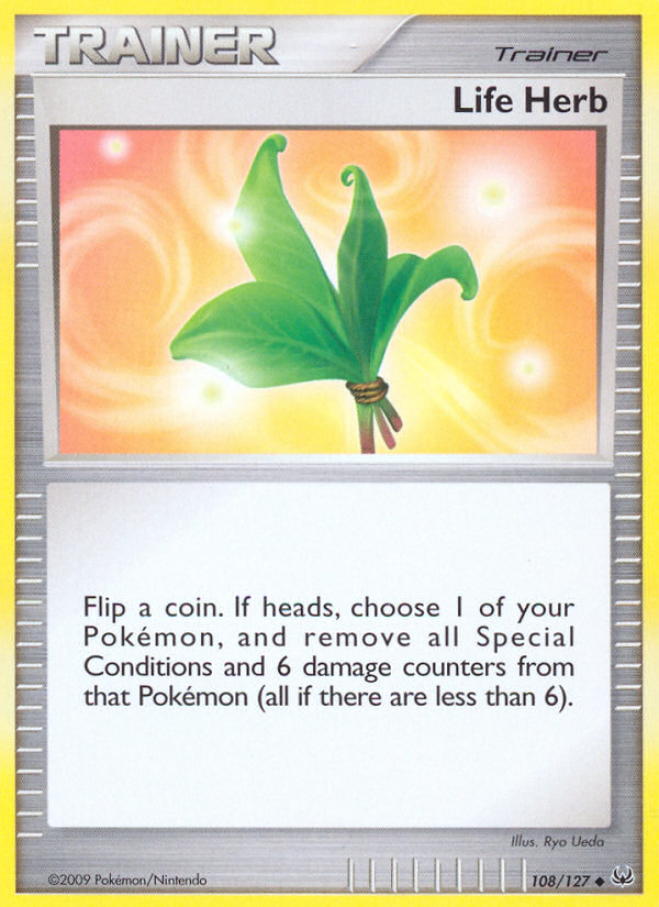 Life Herb pl1-108 Uncommon from Platinum Set