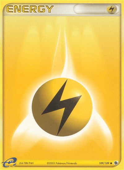 Lightning Energy ex1-109 Common from Ruby & Sapphire Set