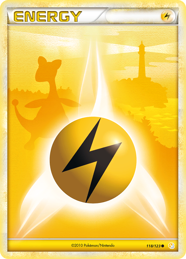 Lightning Energy hgss1-118 Common from HeartGold & SoulSilver Set