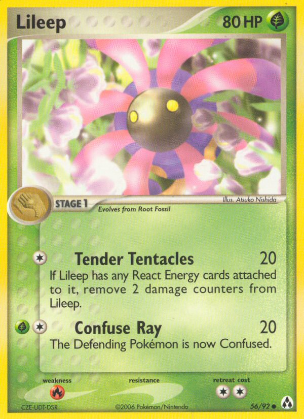 Lileep ex12-56 Common from Legend Maker Set