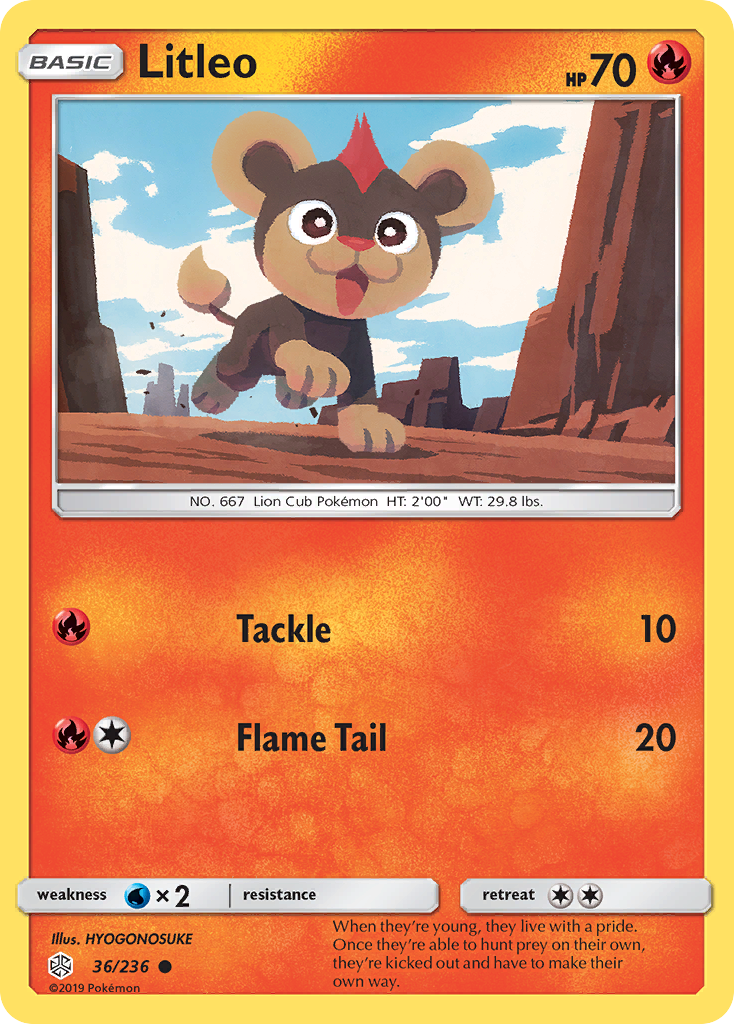 Litleo sm12-36 Common from Cosmic Eclipse Set
